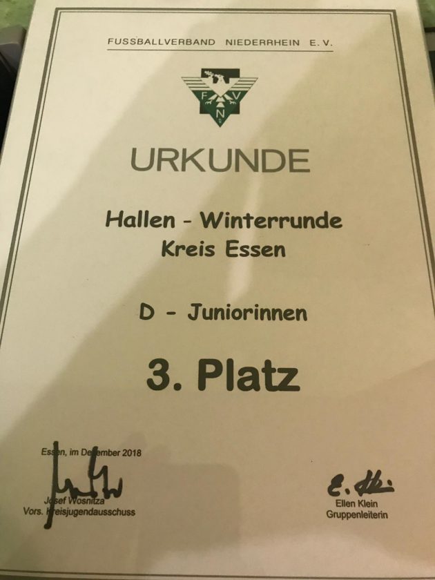 U13-Juniorinnen belegen Platz 3 bei Hallenwinterrunde post thumbnail image